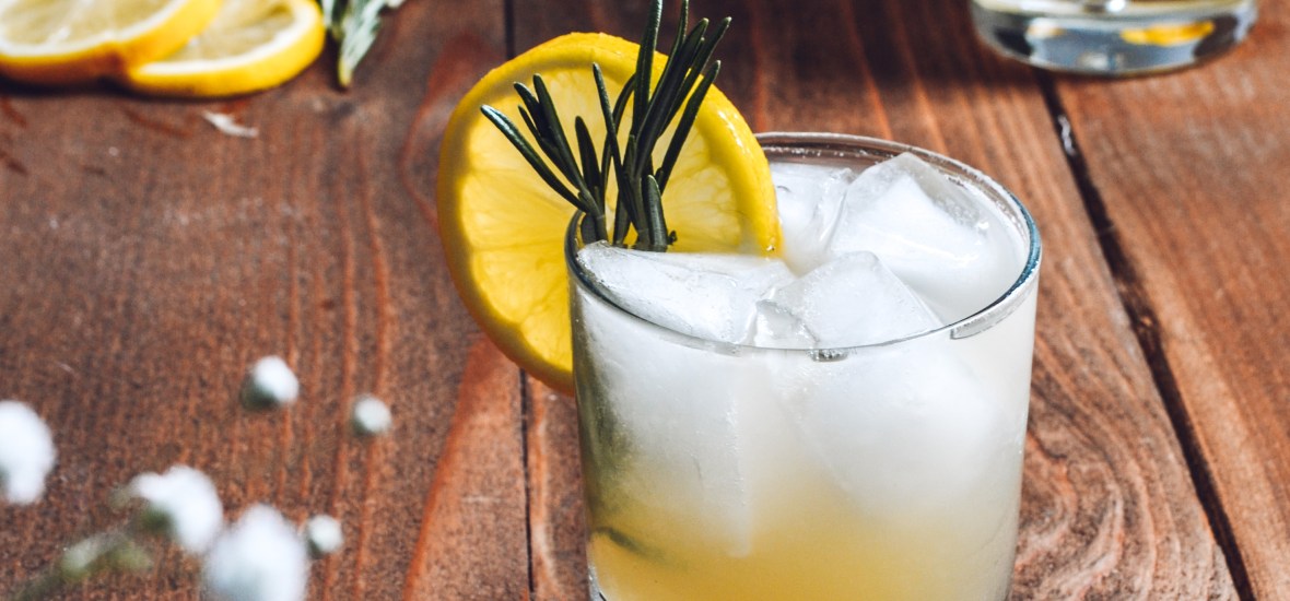 Lemon Honey Vodka Cocktail